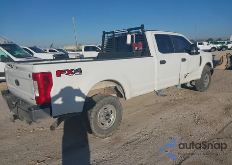 2018 Ford F-250 Xl из США, поврежденный, VIN 1FT7W2B62JEC23574